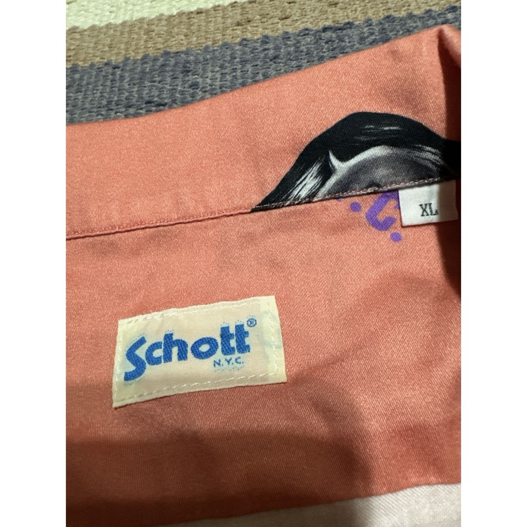 schott(ショット)のSchott アロハシャツ 犬柄 メンズのトップス(シャツ)の商品写真