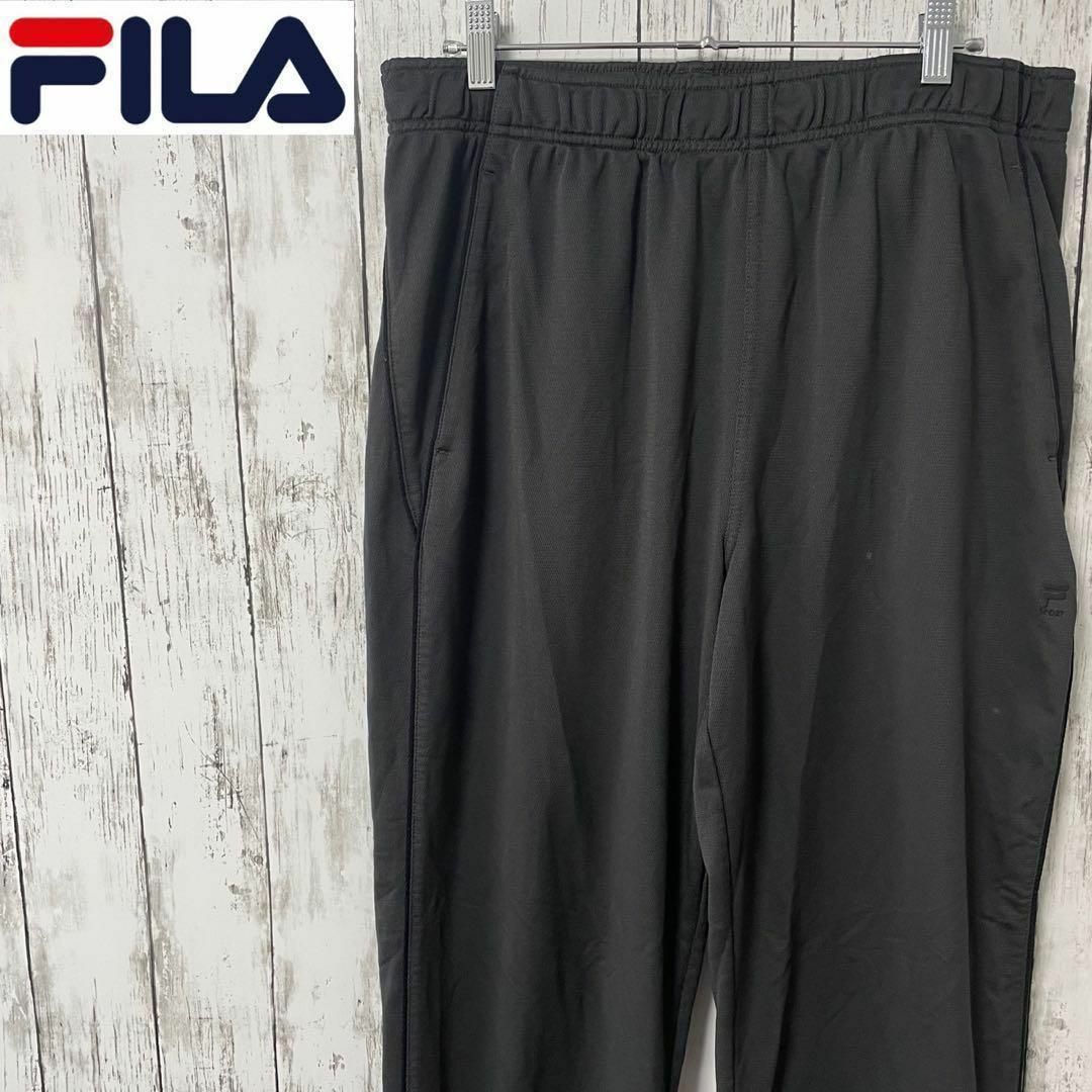 FILA(フィラ)のFILA フィラ アメリカ古着 トラックパンツ L ダークグレー メンズ メンズのパンツ(その他)の商品写真