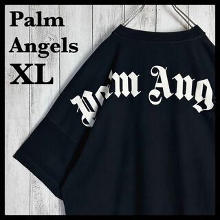 PALM ANGELS - 【希少XLサイズ】パームエンジェルス☆両面ロゴ入りTシャツ バックロゴ 正規品