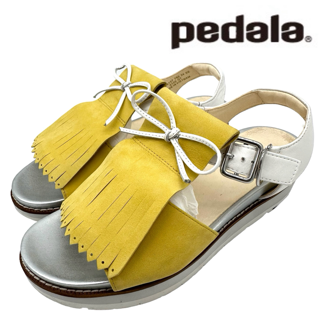 Pedala（asics）(ペダラ)のasics pedala ペダラ【24EE】フリンジ ストラップ パンプス レディースの靴/シューズ(サンダル)の商品写真