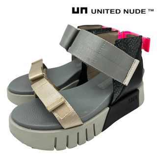 ユナイテッドヌード(UNITED NUDE)のUNITED NUDE ユナイテッドヌード【25cm】厚底 ストラップ サンダル(サンダル)