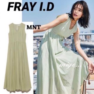 [美品]FRAY I.D /コットンボイルワンピース