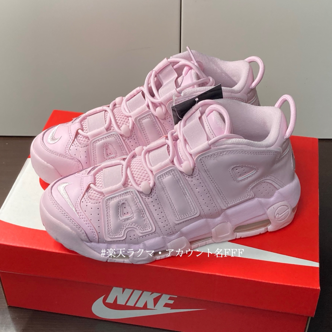 【新品25cm】NIKE エア モア アップテンポ ピンクフォーム/ホワイト 【新品25cm】NIKE エア モア アップテンポ ピンクフォーム/ホワイト