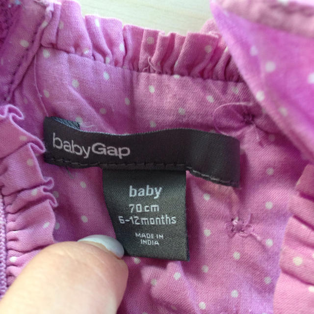 GAP(ギャップ)のbaby gap❤︎ロンパース 70 キッズ/ベビー/マタニティのベビー服(~85cm)(ロンパース)の商品写真