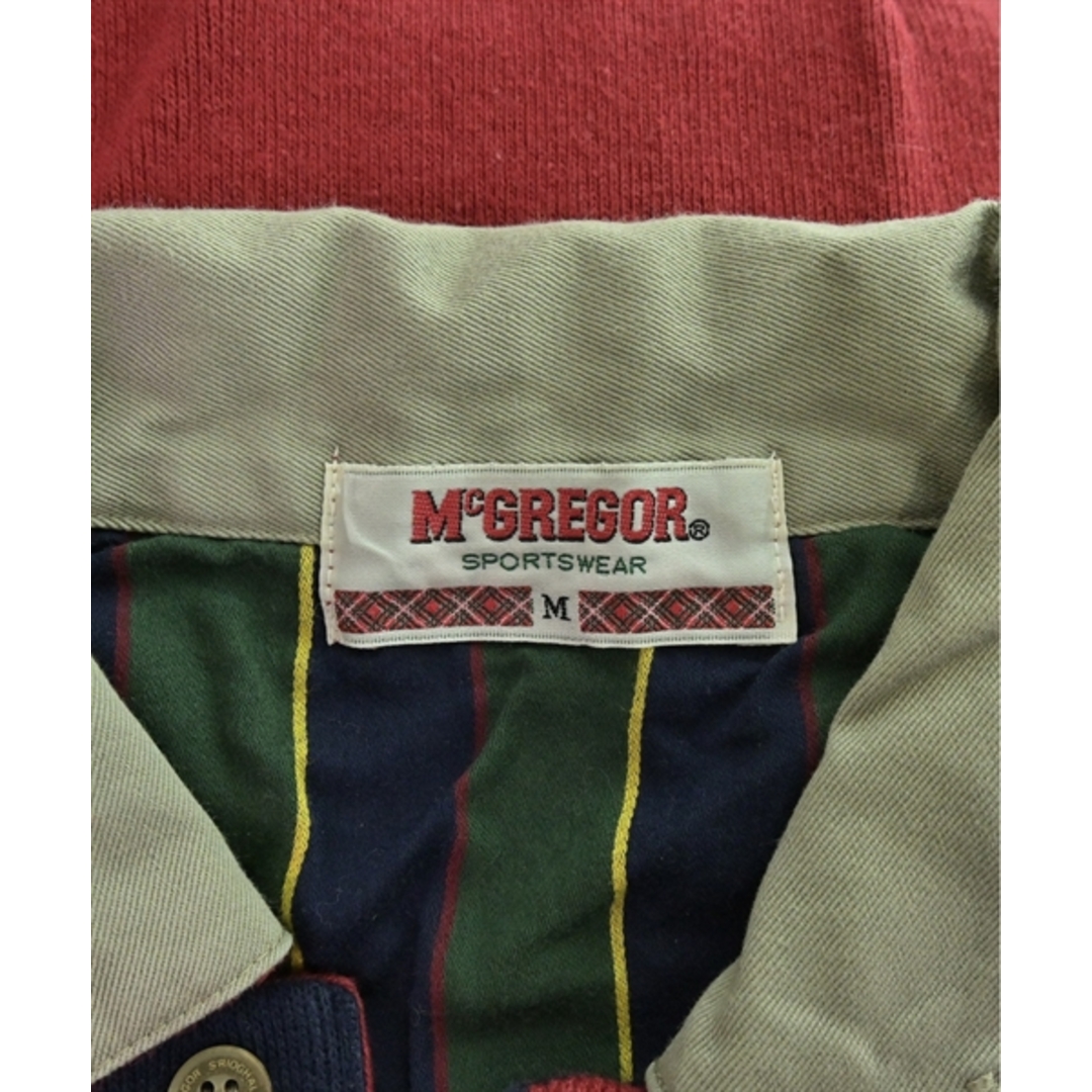 McGREGOR(マックレガー)のMcGREGOR マックレガー ポロシャツ M 赤 【古着】【中古】 メンズのトップス(ポロシャツ)の商品写真
