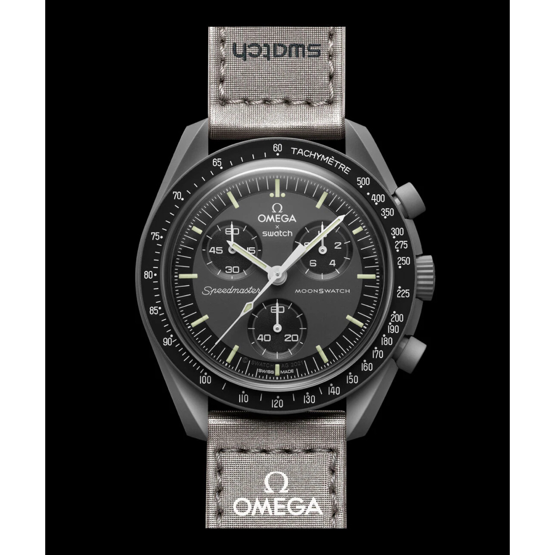 swatch(スウォッチ)の 新品！！swatch OMEGA  スピードマスターミッショントゥマーキュリー メンズの時計(腕時計(アナログ))の商品写真