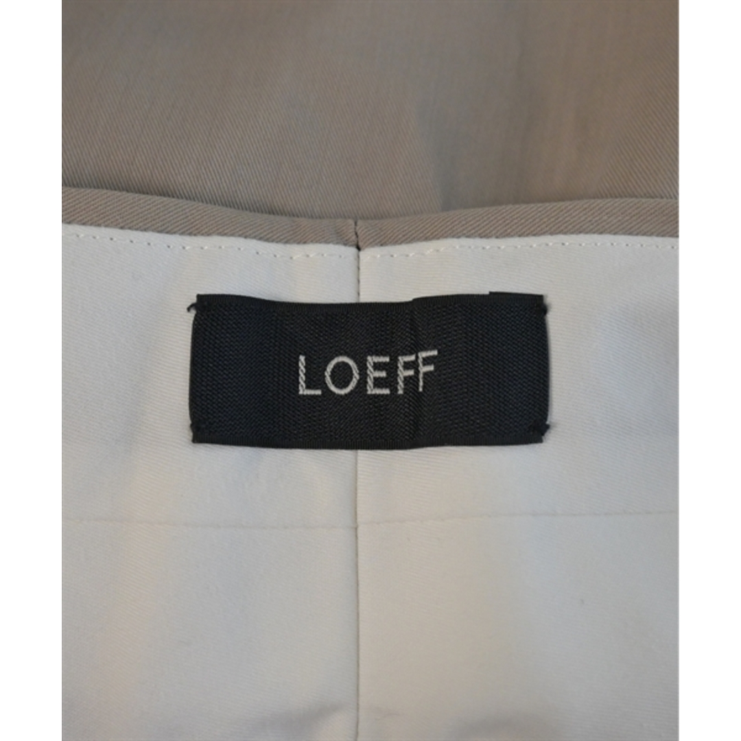 LOEFF ロエフ ショートパンツ 0(XS位) ベージュ 【古着】【中古】 レディースのパンツ(ショートパンツ)の商品写真