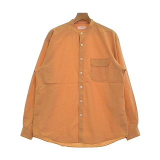 アンフィル(unfil )のunfil アンフィル カジュアルシャツ 5(XL位) オレンジ 【古着】【中古】(シャツ)
