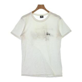 ステューシー(STUSSY)のSTUSSY ステューシー Tシャツ・カットソー S 白 【古着】【中古】(Tシャツ/カットソー(半袖/袖なし))