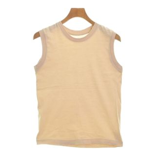 ヘインズ(Hanes)のHanes ヘインズ ノースリーブ M ベージュ 【古着】【中古】(タンクトップ)