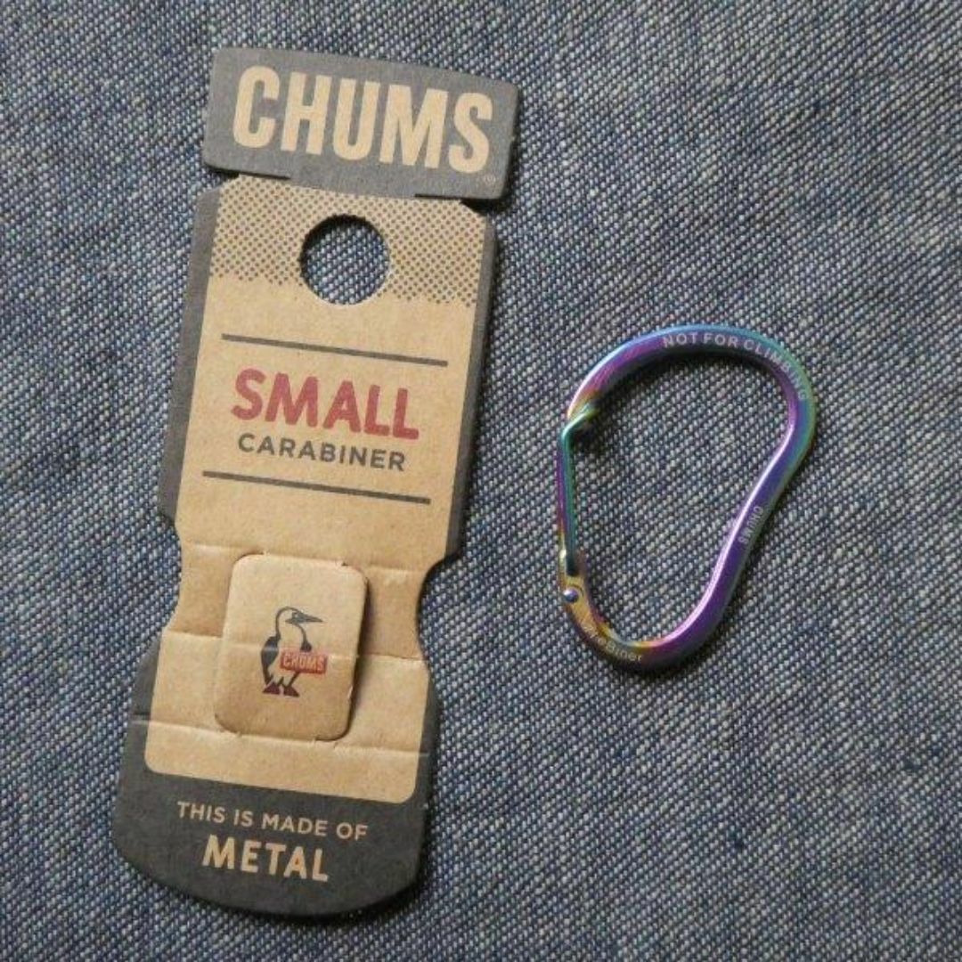 CHUMS(チャムス)の2点セット CHUMS メタル カラビナ CH61-0121 S メンズのファッション小物(キーホルダー)の商品写真