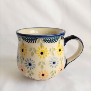 Polish Pottery - ポーリッシュポタリー マヌファクトゥラ社  リップマグカップ