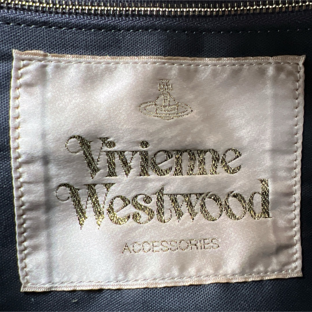 Vivienne Westwood(ヴィヴィアンウエストウッド)の《美品》ヴィヴィアンウエストウッド ヤスミン キャンバス オーブ ベージュ レディースのバッグ(ハンドバッグ)の商品写真