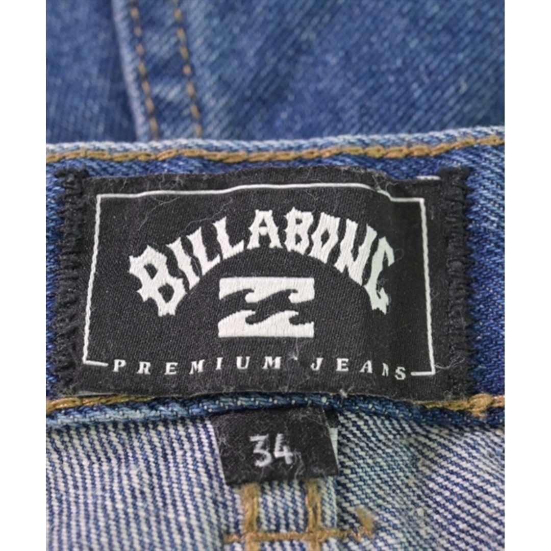 billabong(ビラボン)のBILLABONG ビラボン デニムパンツ 34(XL位) インディゴ(デニム) 【古着】【中古】 メンズのパンツ(デニム/ジーンズ)の商品写真