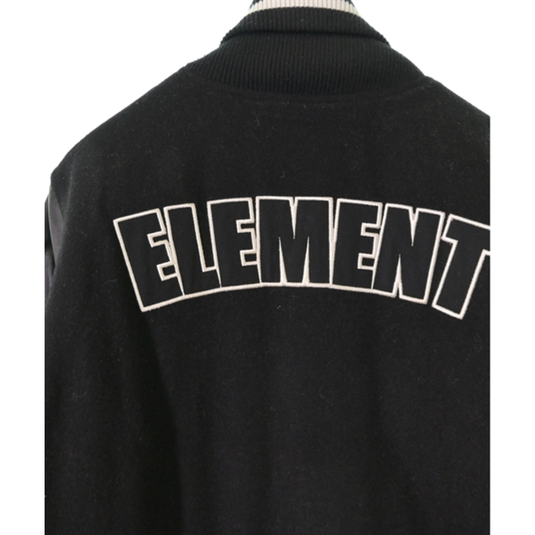 ELEMENT(エレメント)のelement エレメント スタジャン M 黒 【古着】【中古】 メンズのジャケット/アウター(スタジャン)の商品写真