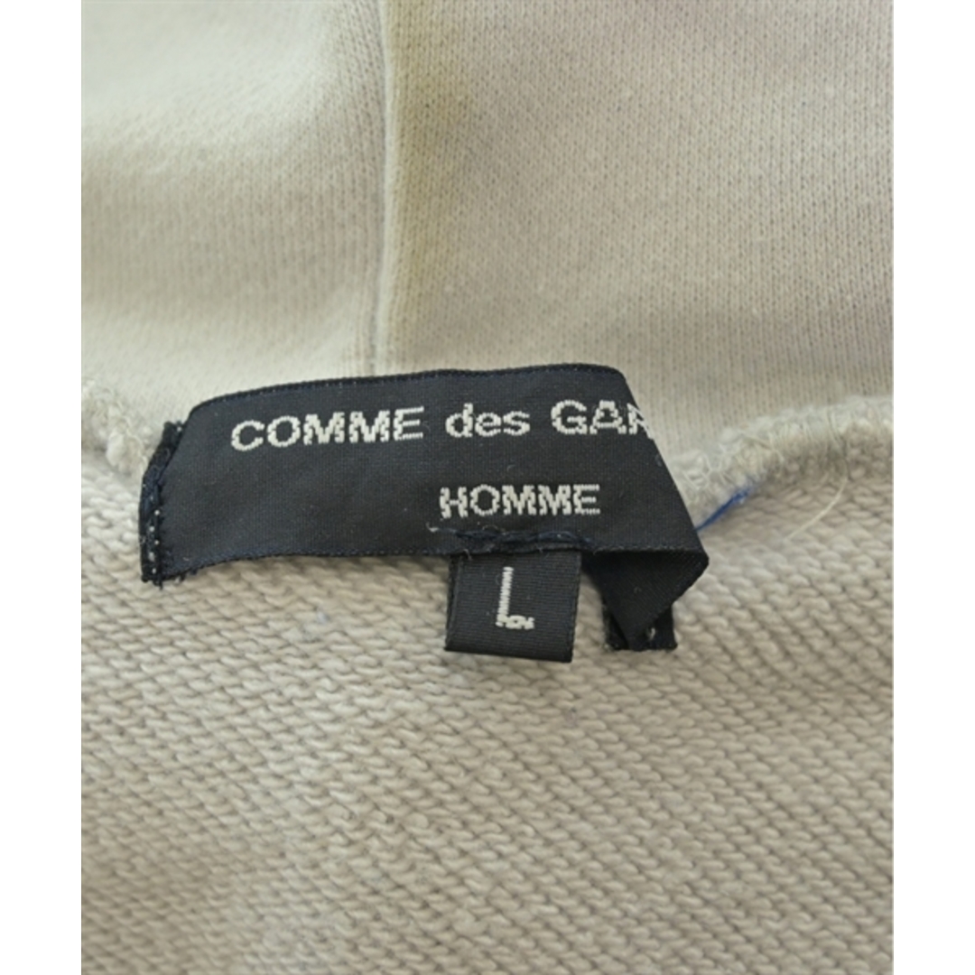 COMME des GARCONS HOMME(コムデギャルソンオム)のCOMME des GARCONS HOMME パーカー L グレー 【古着】【中古】 メンズのトップス(パーカー)の商品写真