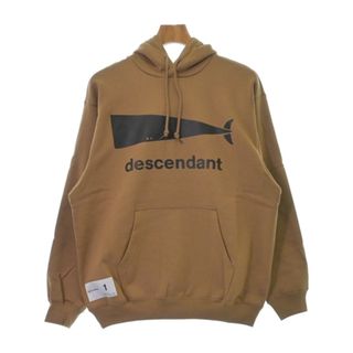 DESCENDANT - DESCENDANT ディセンダント パーカー 1(S位) 茶 【古着】【中古】