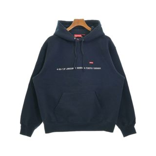 シュプリーム(Supreme)のSupreme シュプリーム パーカー M 紺 【古着】【中古】(パーカー)