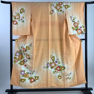 訪問着 身丈154cm 裄丈63cm 正絹 美品 優品 【中古】(着物)