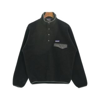 patagonia - patagonia パタゴニア スウェット S 黒 【古着】【中古】