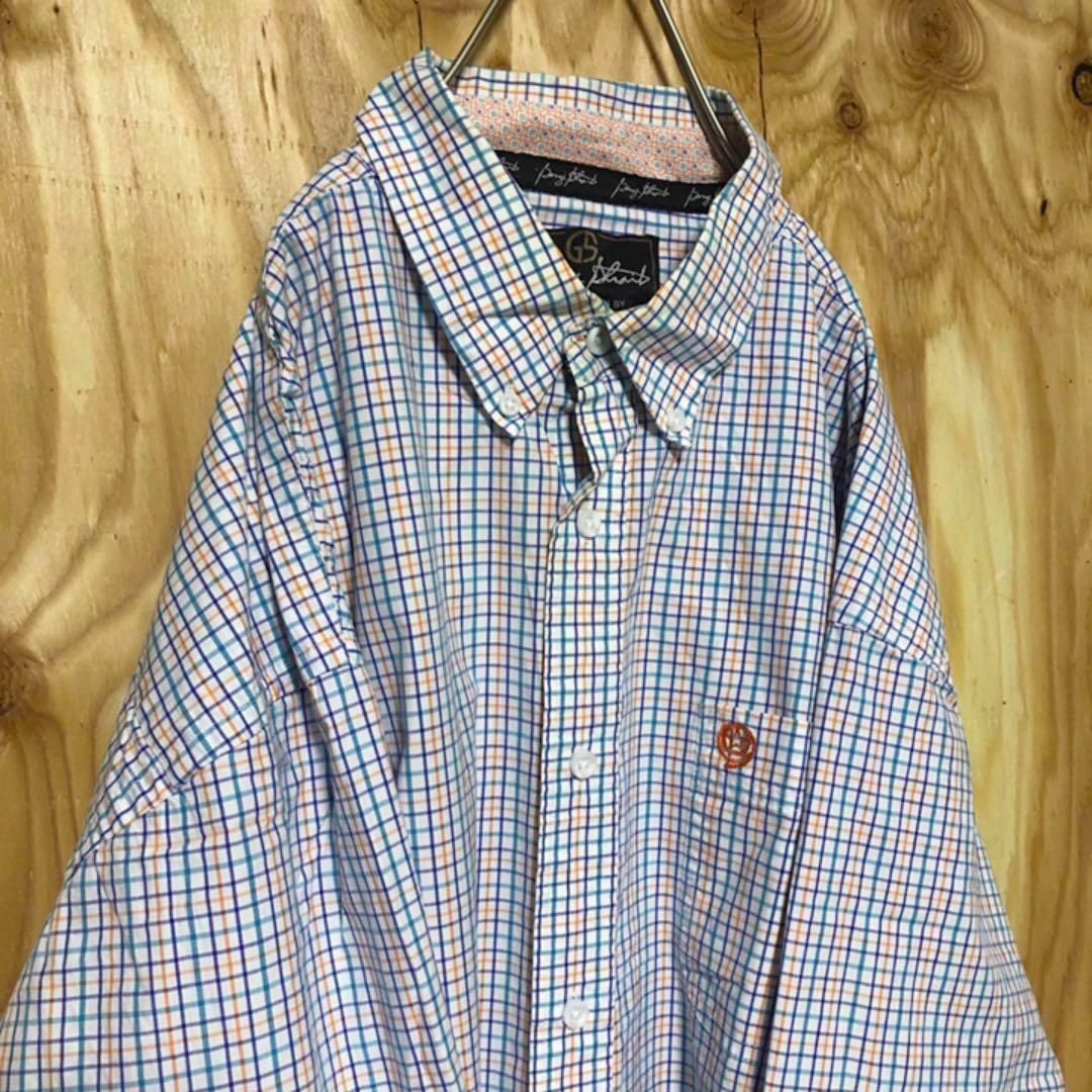 Wrangler(ラングラー)のラングラー チェック ワンポイント 90s ボタンダウンシャツ 長袖 シャツ メンズのトップス(シャツ)の商品写真