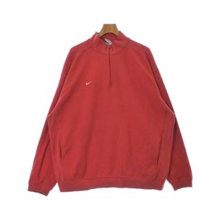 ナイキ(NIKE)のNIKE ナイキ スウェット XXL 赤 【古着】【中古】(スウェット)