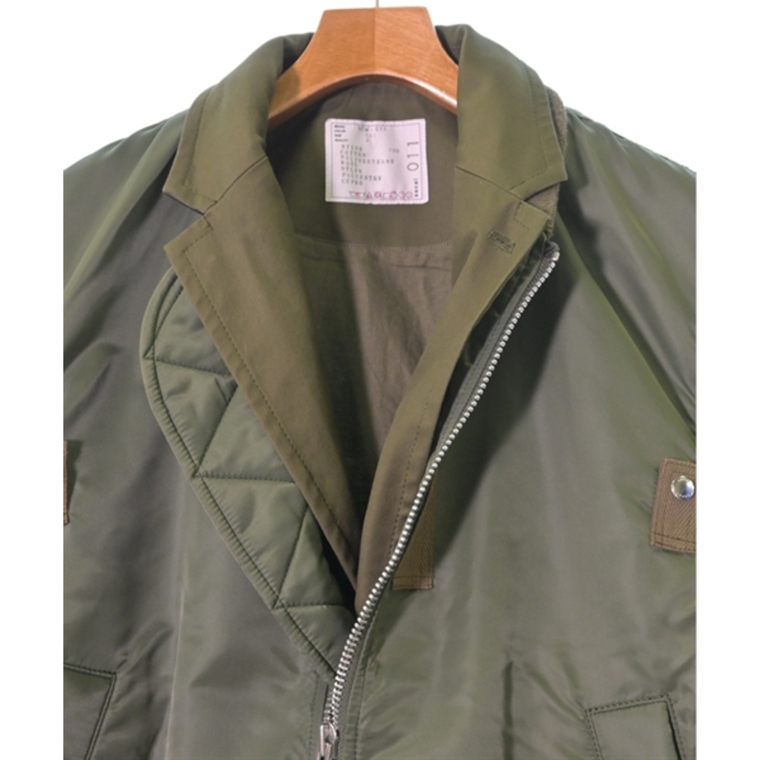 sacai(サカイ)のsacai サカイ ブルゾン（その他） 2(M位) カーキ 【古着】【中古】 メンズのジャケット/アウター(その他)の商品写真