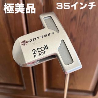 キャロウェイゴルフ(Callaway Golf)のオデッセイ ホワイトホット 2ボール ブレード パター  35インチ 極美品(クラブ)