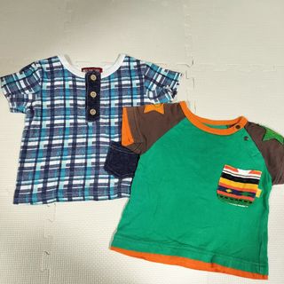 80サイズ　Ｔシャツ２枚(Ｔシャツ)