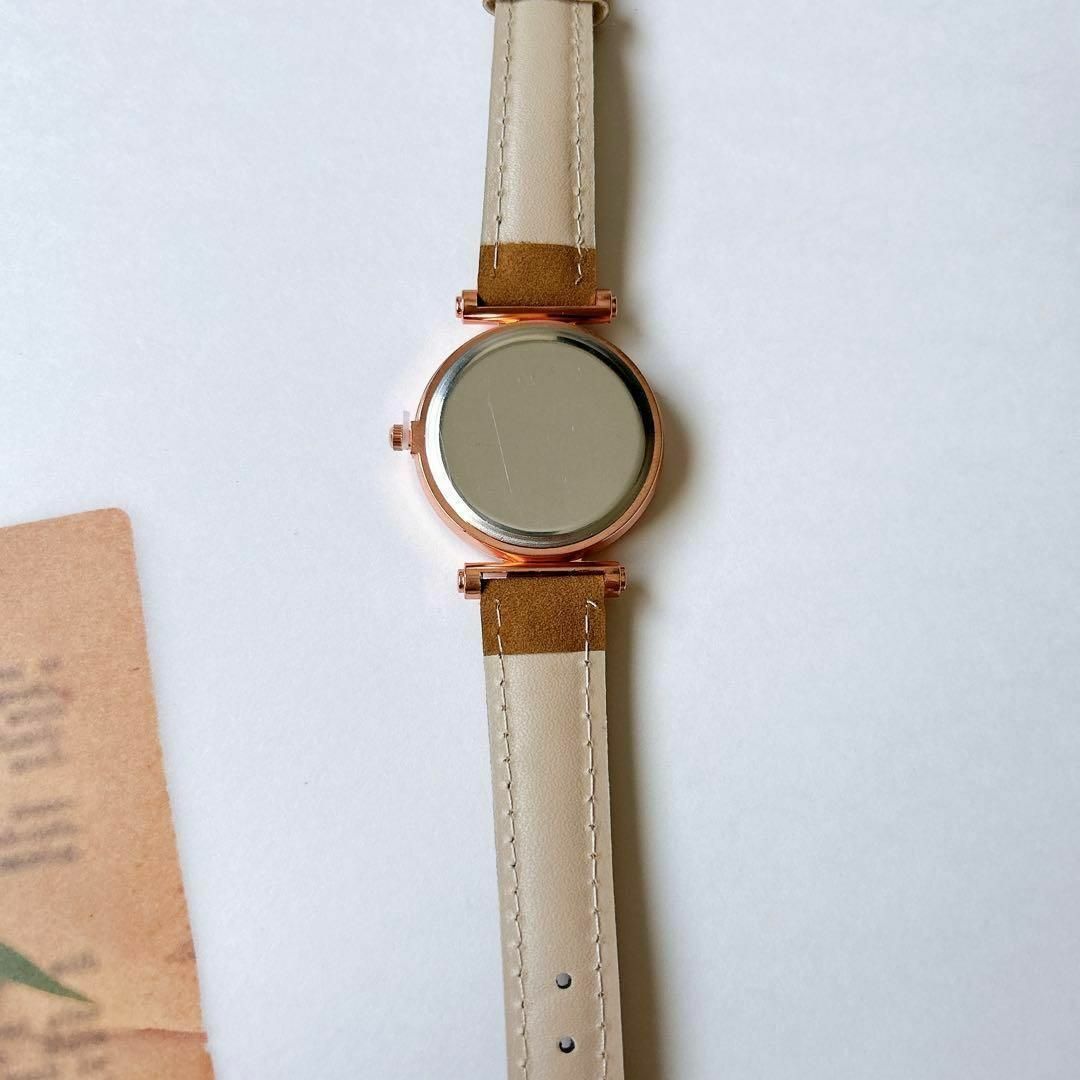 レディース 腕時計 アナログ ラグジュアリー オフィス プライベート ブラウン レディースのファッション小物(腕時計)の商品写真