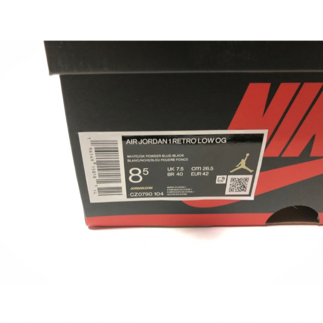 Jordan Brand（NIKE）(ジョーダン)の【26.5cm】Nike AJ 1 Low OG  メンズの靴/シューズ(スニーカー)の商品写真