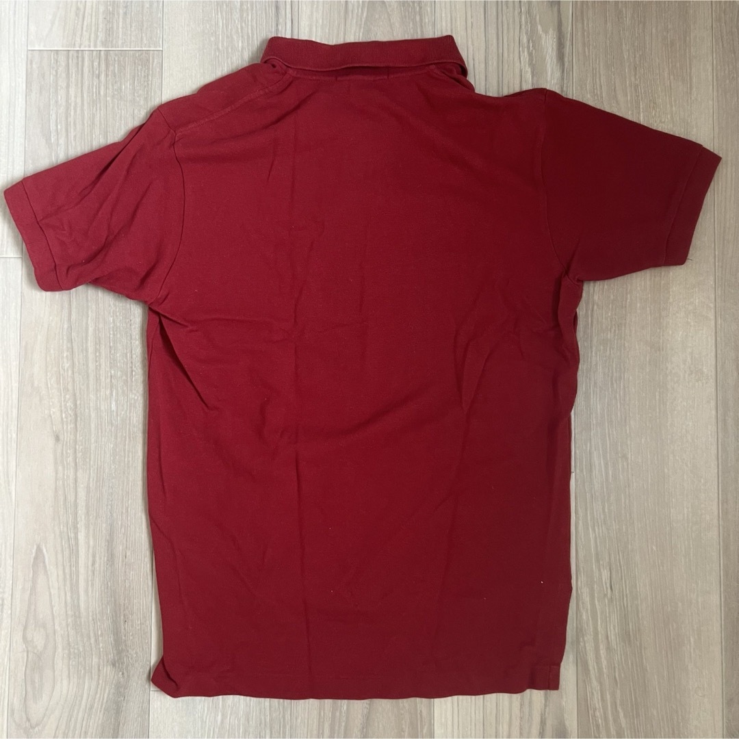 POLO RALPH LAUREN(ポロラルフローレン)のラルフローレン ポロシャツ Sサイズ ワインレッド メンズのトップス(ポロシャツ)の商品写真