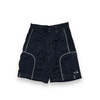 Oakley - 90s "OAKLEY SOFTWARE" nylon tech shorts