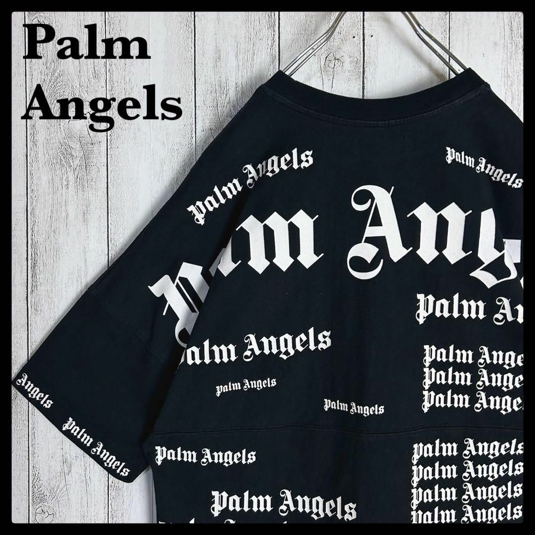 PALM ANGELS(パームエンジェルス)の【超希少モデル】パームエンジェルス☆総柄入りTシャツ オーバーサイズ 入手困難 メンズのトップス(Tシャツ/カットソー(半袖/袖なし))の商品写真