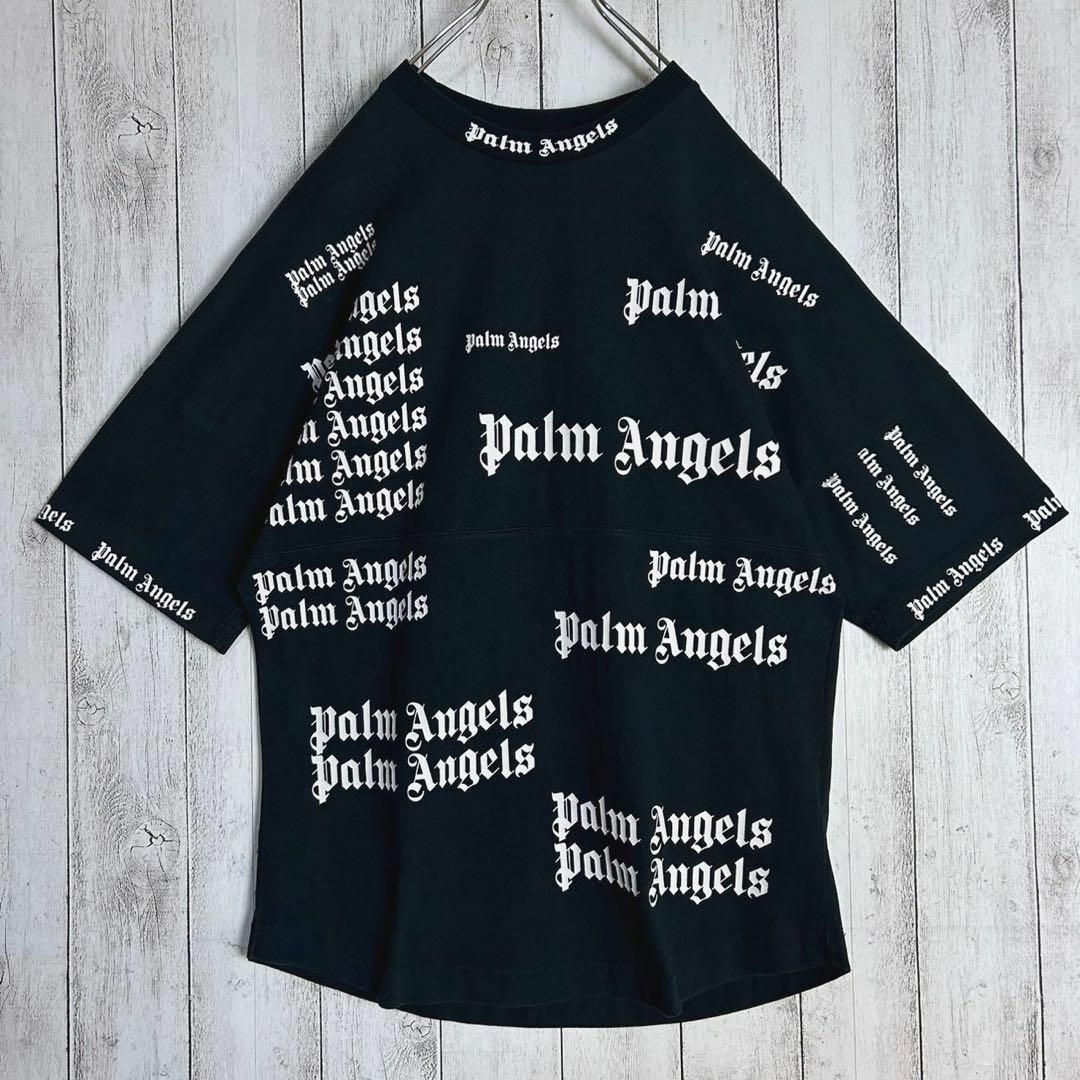 PALM ANGELS(パームエンジェルス)の【超希少モデル】パームエンジェルス☆総柄入りTシャツ オーバーサイズ 入手困難 メンズのトップス(Tシャツ/カットソー(半袖/袖なし))の商品写真