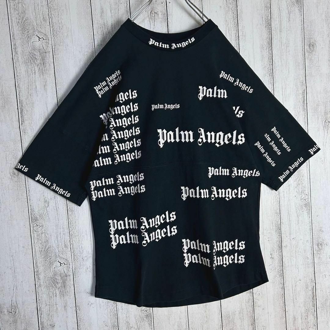 PALM ANGELS(パームエンジェルス)の【超希少モデル】パームエンジェルス☆総柄入りTシャツ オーバーサイズ 入手困難 メンズのトップス(Tシャツ/カットソー(半袖/袖なし))の商品写真