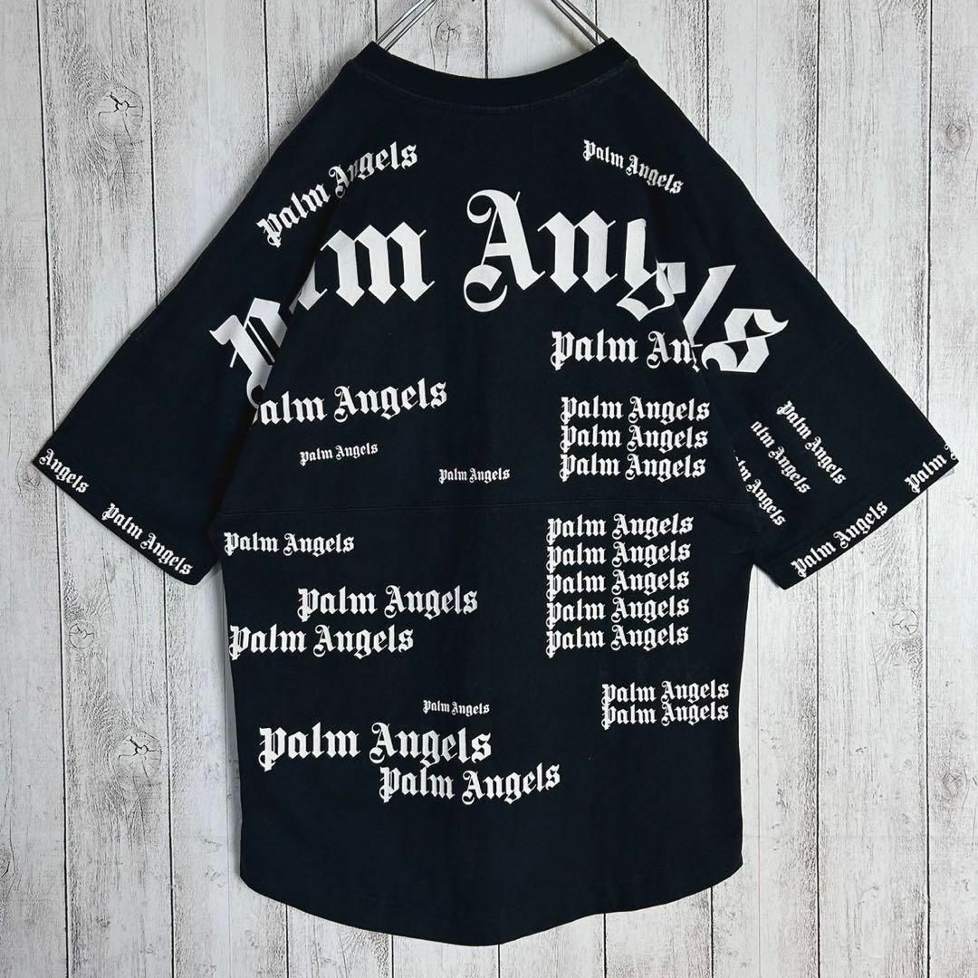 PALM ANGELS(パームエンジェルス)の【超希少モデル】パームエンジェルス☆総柄入りTシャツ オーバーサイズ 入手困難 メンズのトップス(Tシャツ/カットソー(半袖/袖なし))の商品写真