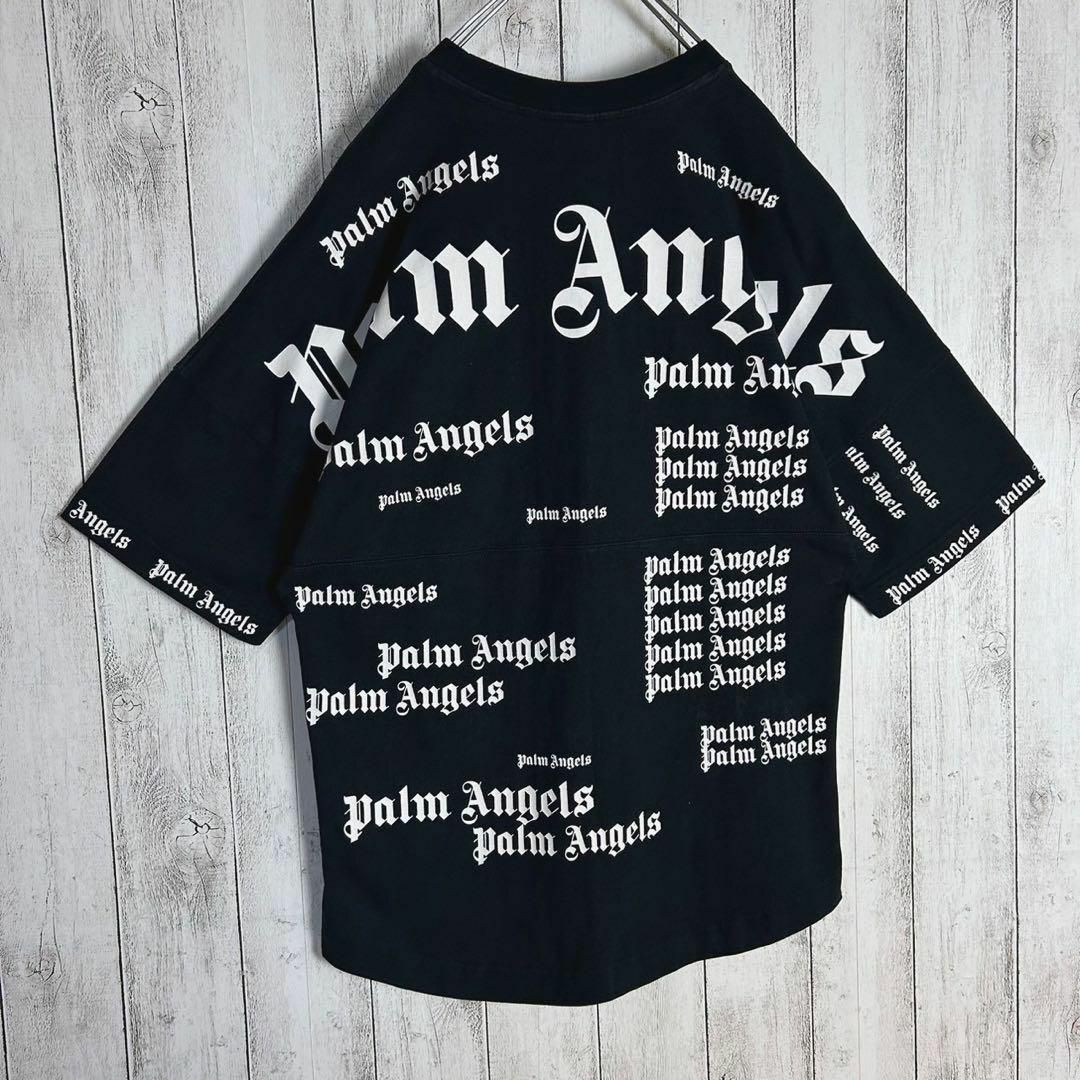 PALM ANGELS(パームエンジェルス)の【超希少モデル】パームエンジェルス☆総柄入りTシャツ オーバーサイズ 入手困難 メンズのトップス(Tシャツ/カットソー(半袖/袖なし))の商品写真