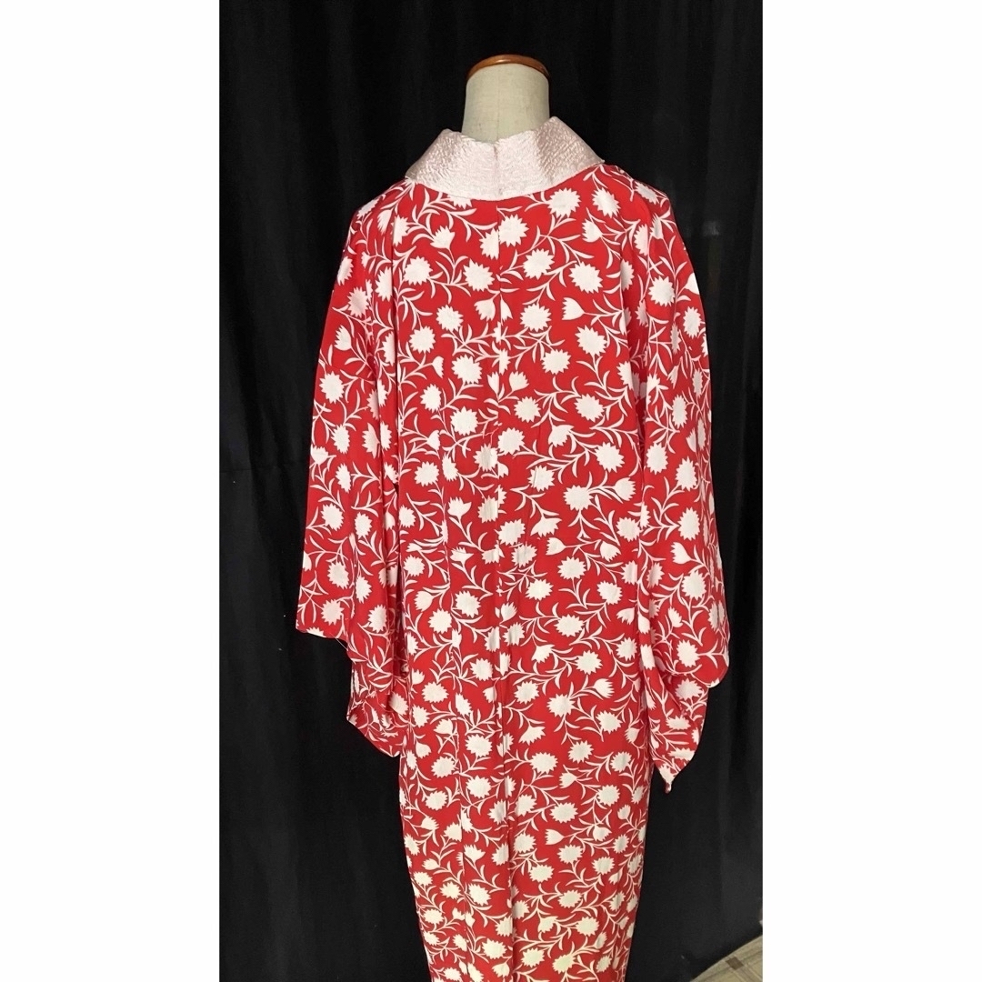 レトロ可愛い正絹長襦袢 レディースの水着/浴衣(和装小物)の商品写真