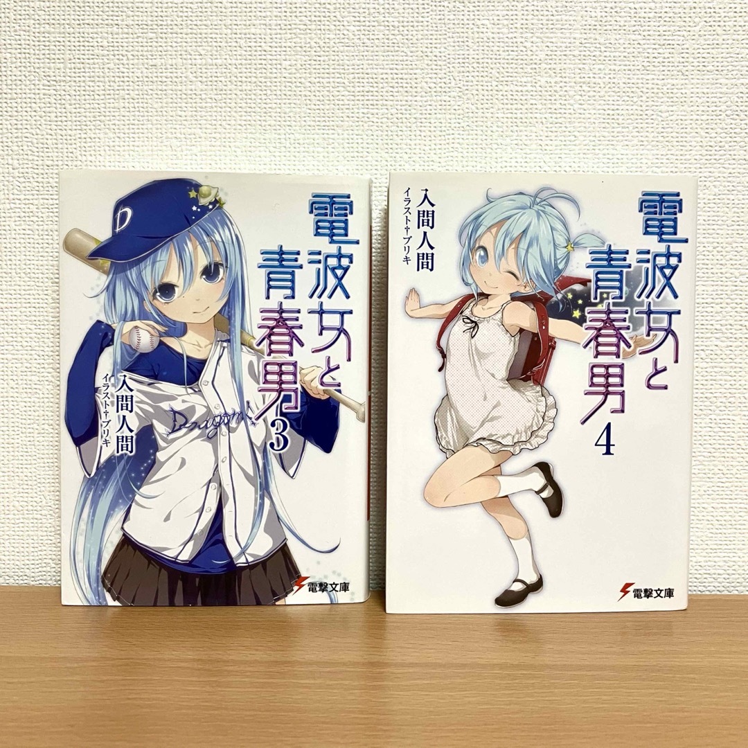 電波女と青春男 3巻 4巻 入間人間 ブリキ 電撃文庫 小説 ライトノベル 本 エンタメ/ホビーの本(文学/小説)の商品写真