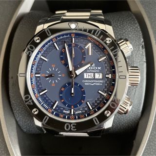 EDOX - EDOXクロノオフショア1オートマチック01122-3MN-BUINO 中古