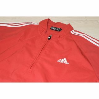 アディダス(adidas)のアディダス ハーフジップ 半袖ウィンドブレーカー　M(ウエア)