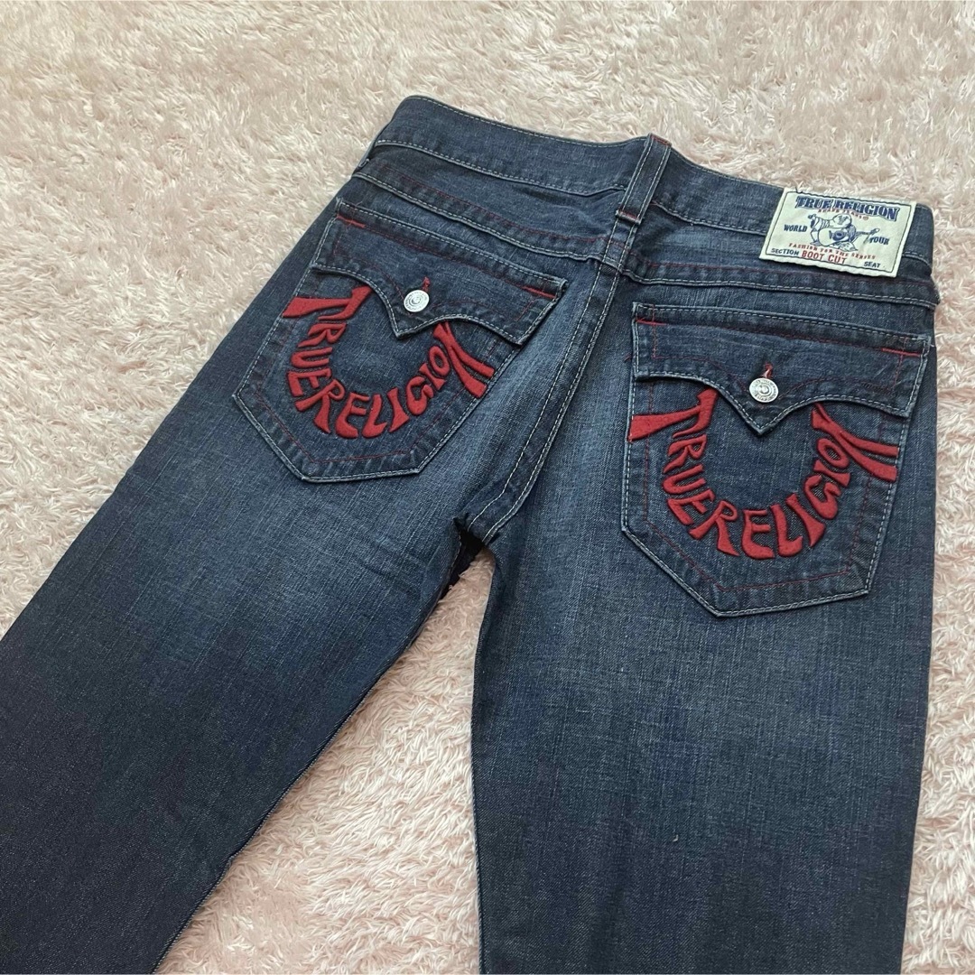 True Religion(トゥルーレリジョン)のTRUE RELIGION  BOOT CUT ブーツカットデニムW34 メンズのパンツ(デニム/ジーンズ)の商品写真