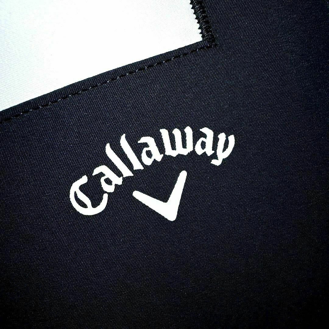 Callaway(キャロウェイ)の【キャロウェイ】8WAY ストレッチ ツイル スカート ゴルフ S 黒×白 スポーツ/アウトドアのゴルフ(ウエア)の商品写真