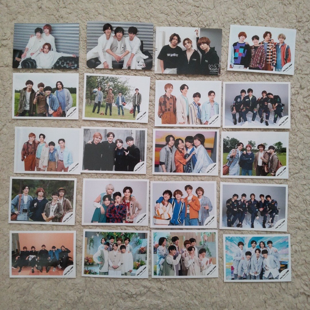 Hey! Say! JUMP(ヘイセイジャンプ)のHey!Say!JUMP　photo20枚 3〜7人 エンタメ/ホビーのタレントグッズ(アイドルグッズ)の商品写真