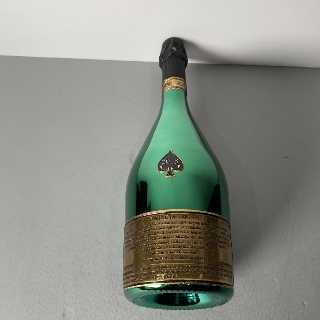 アルマンド　ブリニャック　グリーン　マスターズ　未開封　シャンパン 食品/飲料/酒の酒(シャンパン/スパークリングワイン)の商品写真
