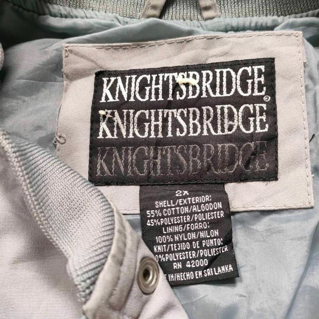 【KNIGHTBRIDGE】ダービージャケット　グレー　2XLサイズ メンズのジャケット/アウター(その他)の商品写真