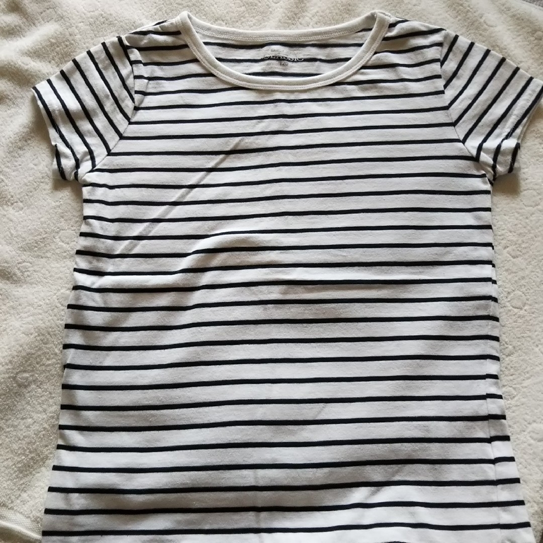 ボーダーTシャツ120cm キッズ/ベビー/マタニティのキッズ服女の子用(90cm~)(Tシャツ/カットソー)の商品写真