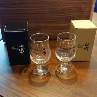 [非売品] テイスティンググラス 山崎蒸留所 白州蒸留所(グラス/カップ)