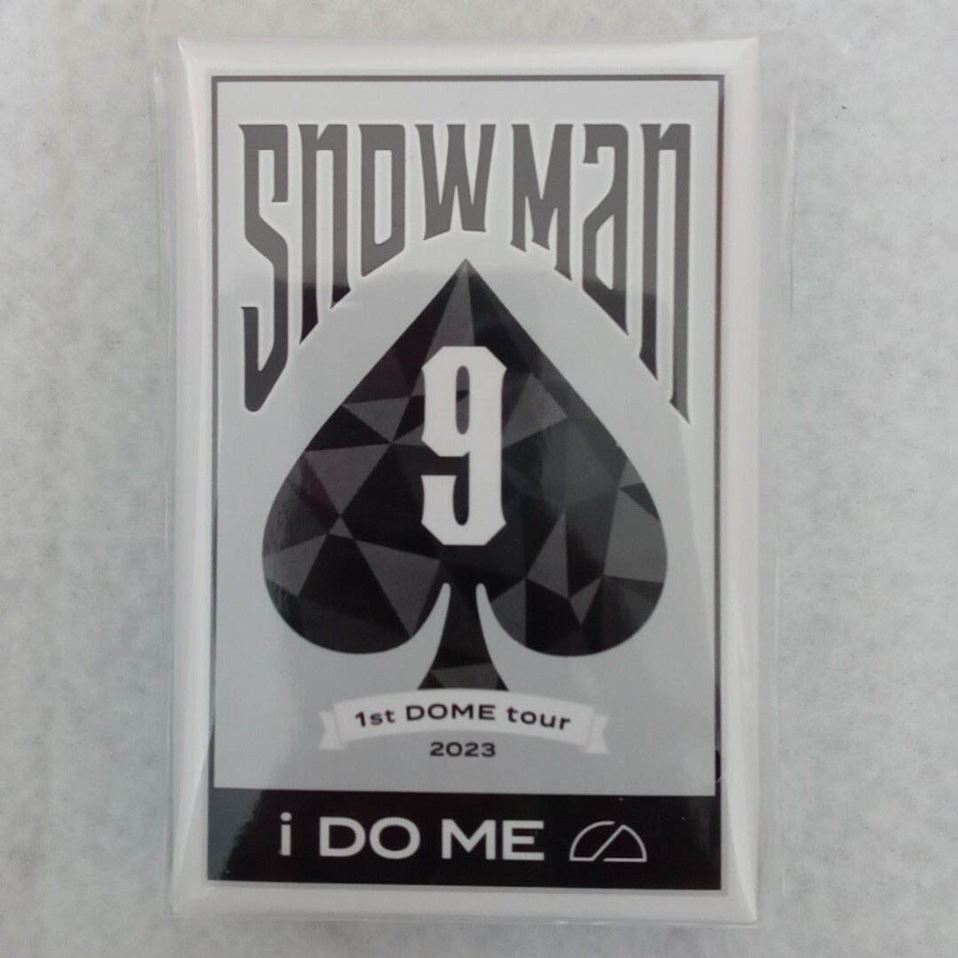 Snow Man(スノーマン)のSnow Man 1st DOME tour 2023 i DO ME トランプ エンタメ/ホビーのコレクション(その他)の商品写真